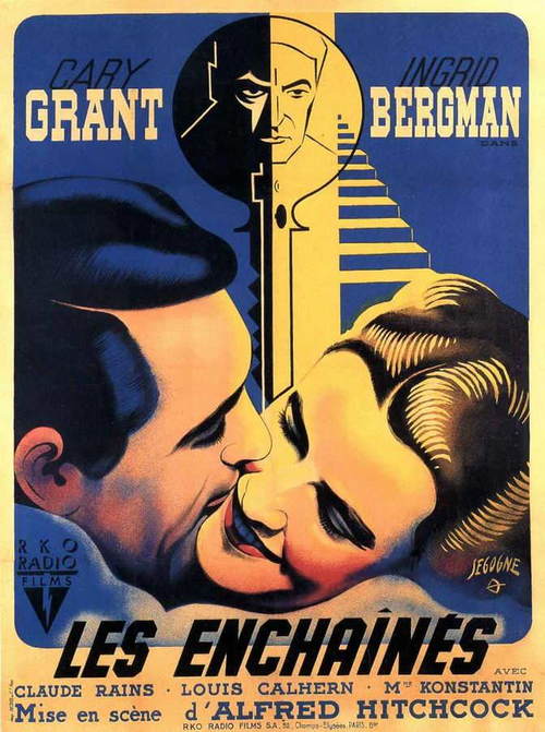 美人计/Notorious(1946) 电影图片 海报(法国) #04 大图 671X901