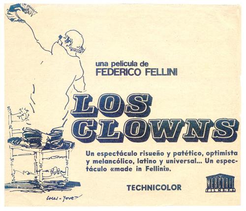 小丑/I Clowns(1971) 电影图片 海报(西班牙) #02 大图 885X761