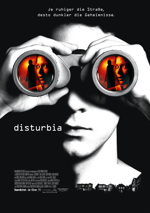 后窗惊魂/Disturbia(2007) 电影图片 海报(德国) #01 大图 989X1400