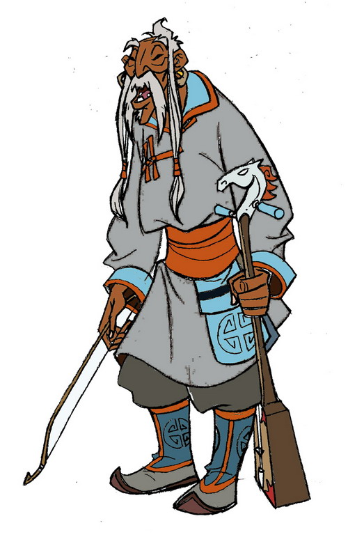 上海美影厂50周年献礼动画片《勇士》预告片