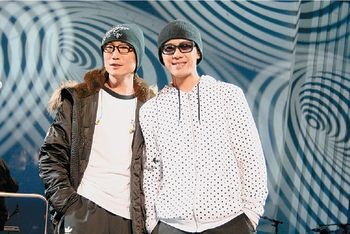 中基（左）与Edmond炮轰文隽的言论。